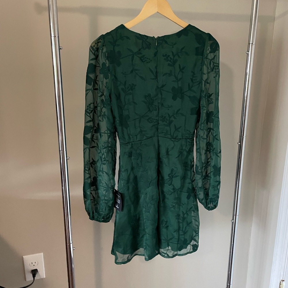 Lulu's Green Dress - Picture 2 of 2